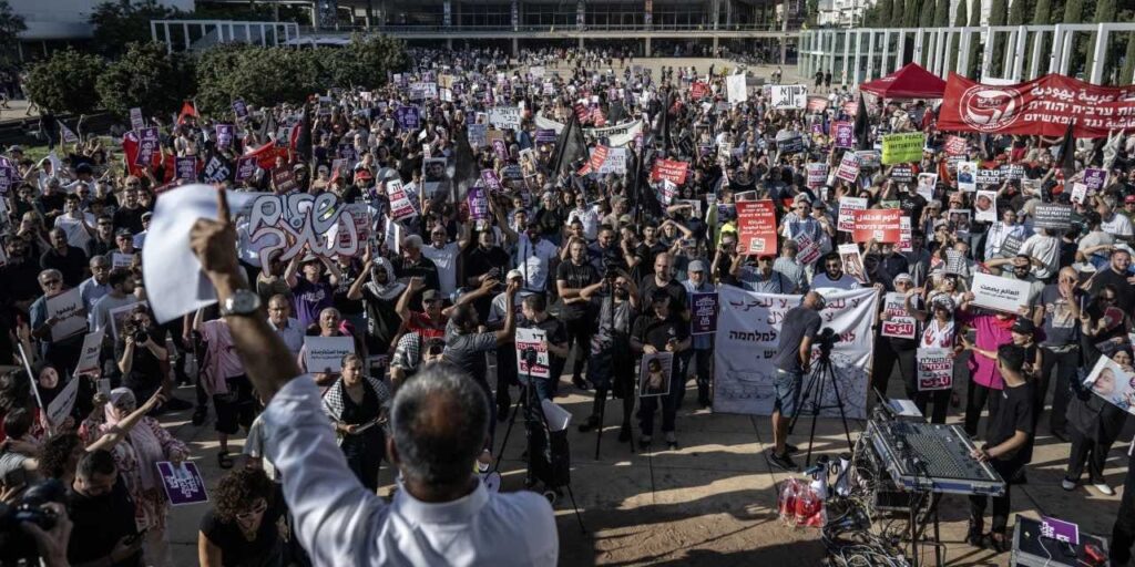 gazzedeki soykirim israilde protesto edildi KKmUIXbD