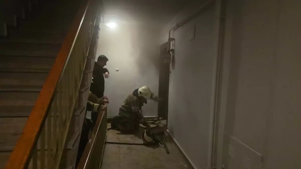 Mudanya’da Apartman Yangını: Mutfak Kullanılamaz Hale Geldi
