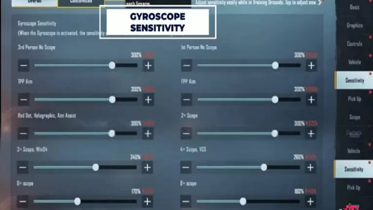 Jiroskop Hassasiyeti