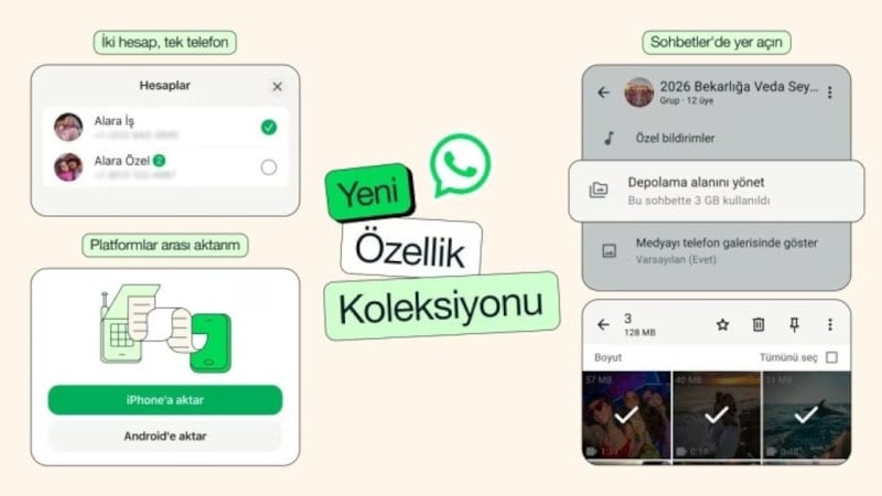 WhatsApp’a dev güncelleme: İşte gelecek yeni özellikler